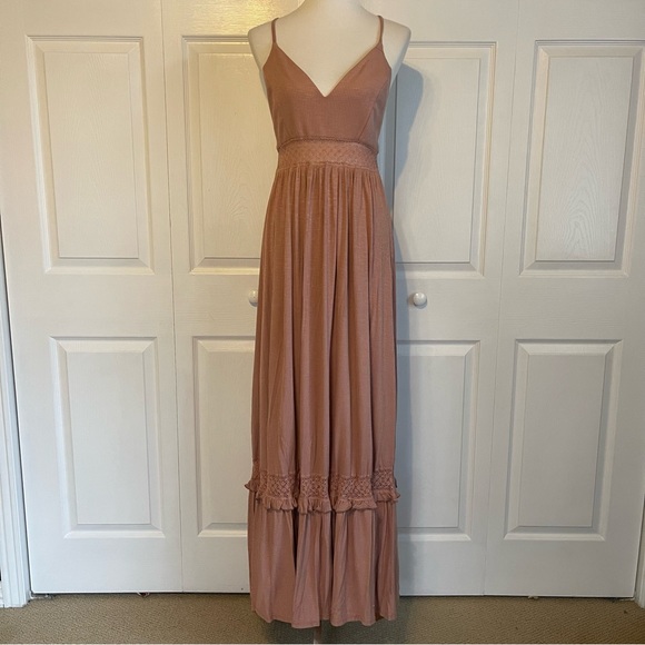 Altar'd State Dresses & Skirts - Altard State Pink Lace Dress